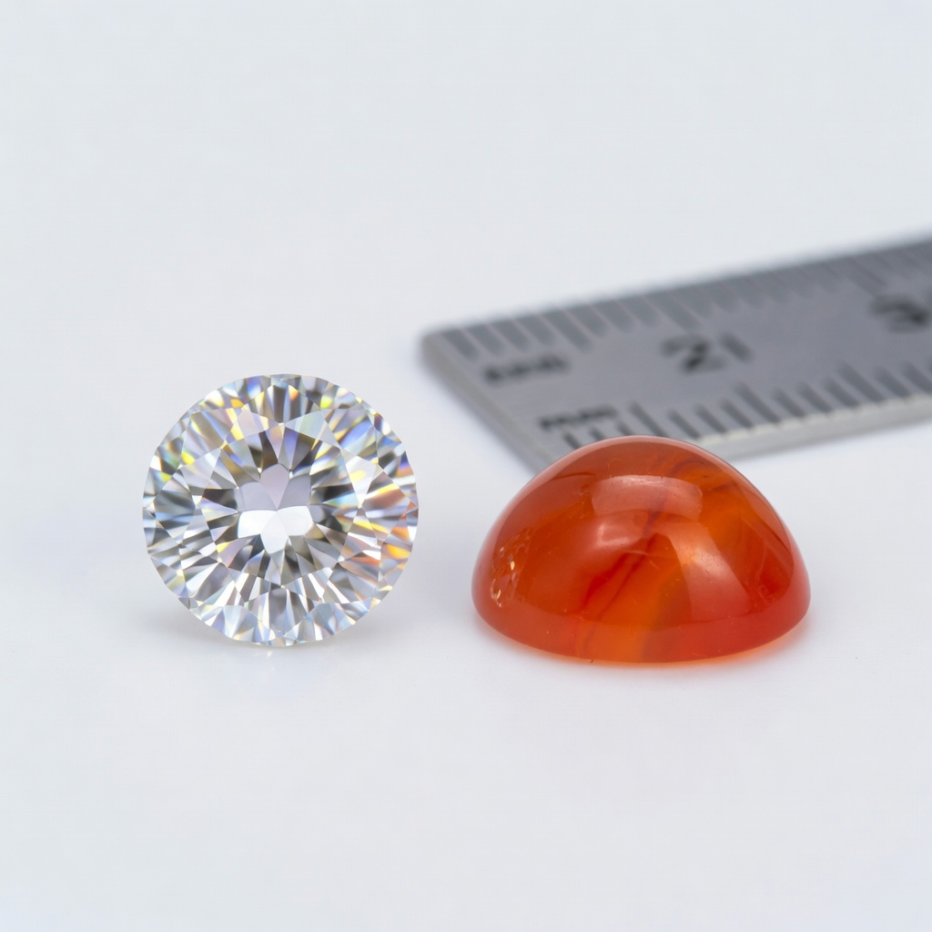 Diamond vs Carnelian: Complete Gemstone Comparison