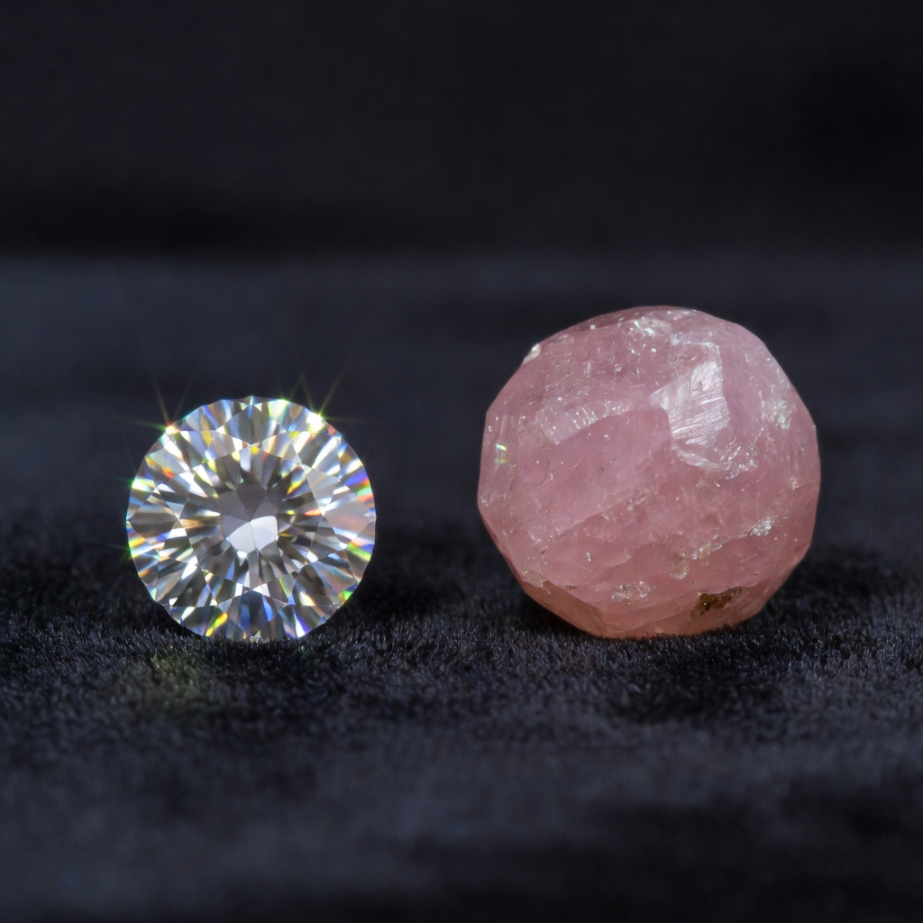Diamond vs Eudialyte: A Rare Gemstone Comparison
