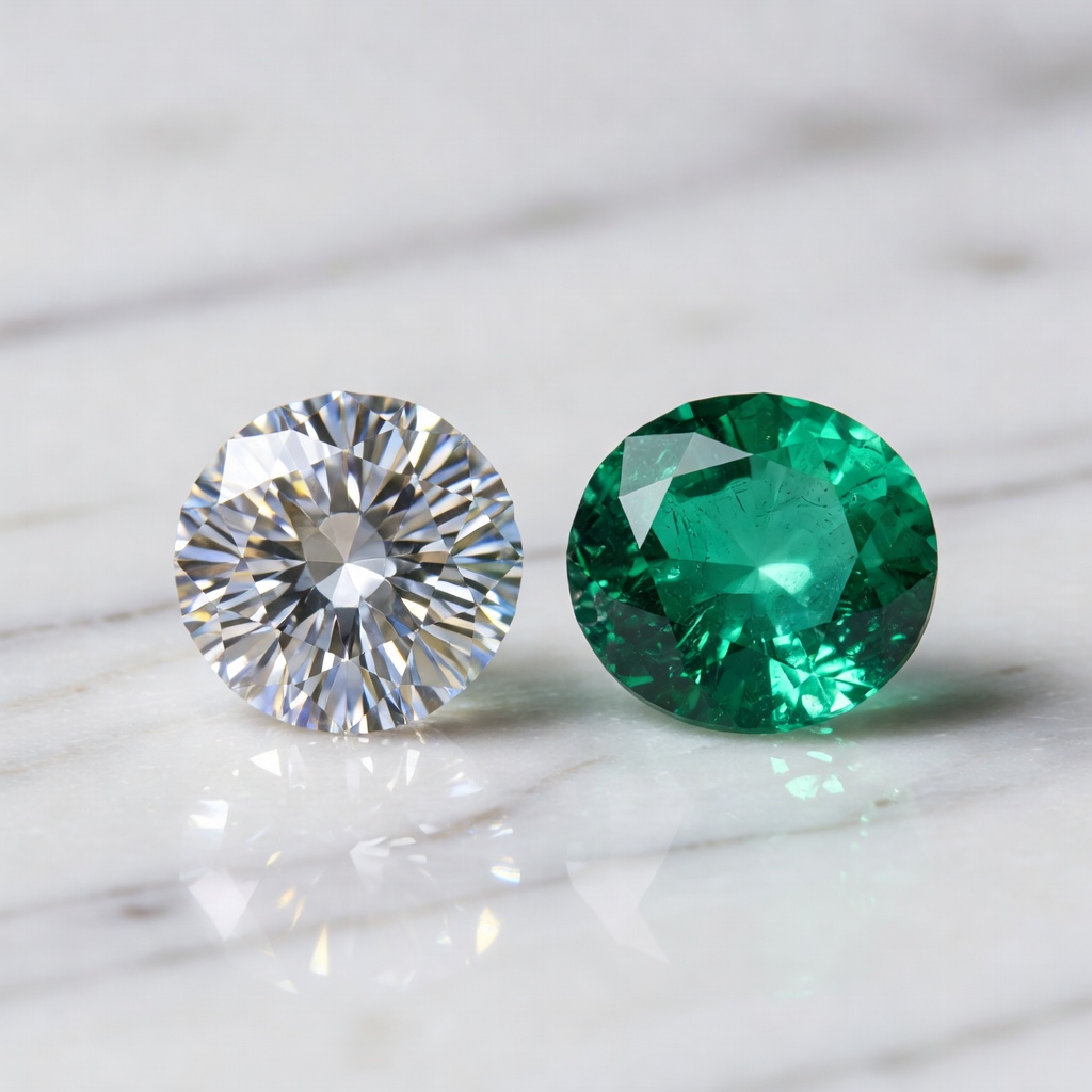 Diamond vs Green Beryl: Complete Comparison Guide