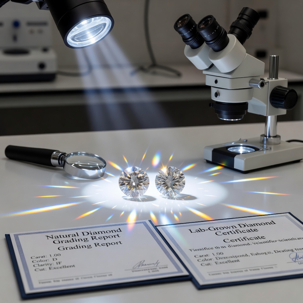 Diamond vs Lab-Created Diamond: Complete 2024 Guide