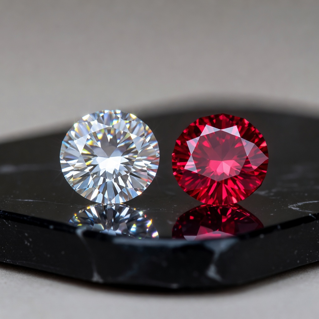 Diamond vs Red Beryl: The Ultimate Gemstone Comparison