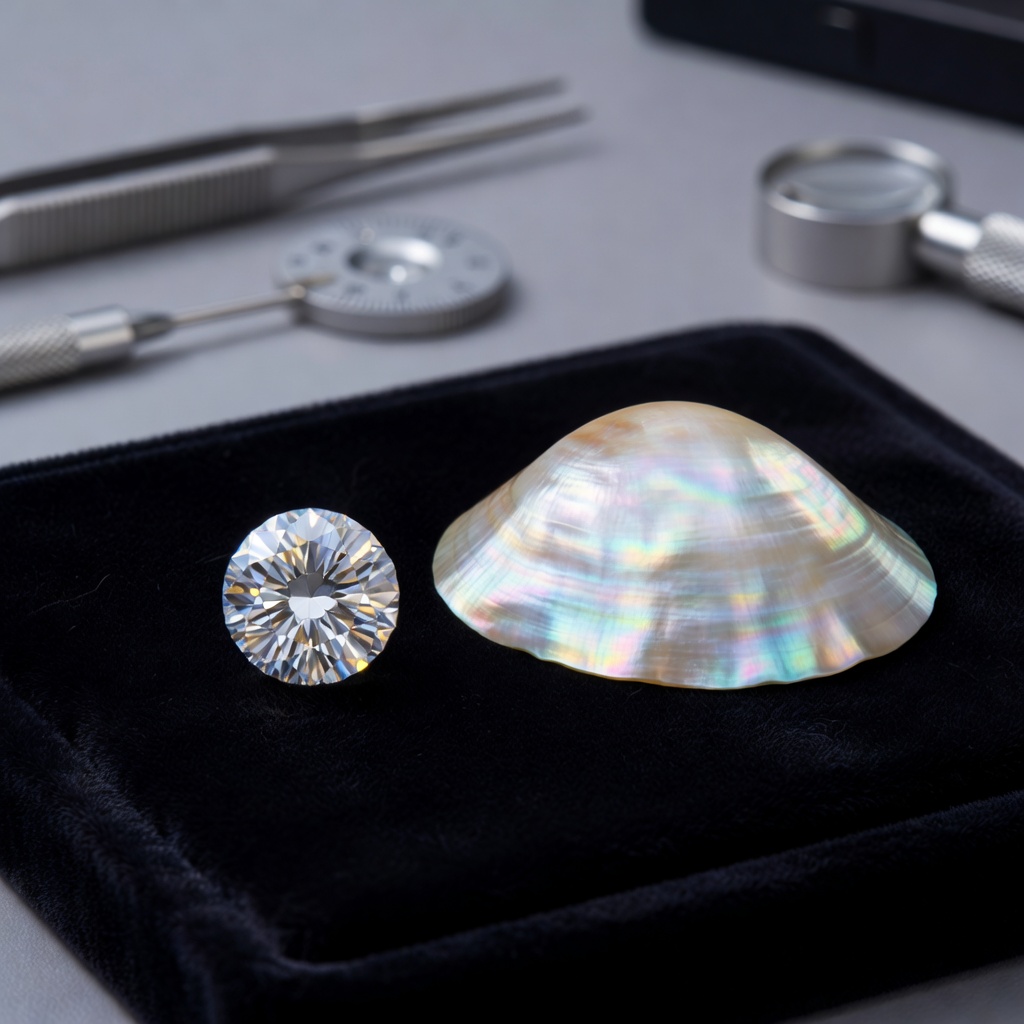 Diamond vs Shell: Complete Gemological Comparison