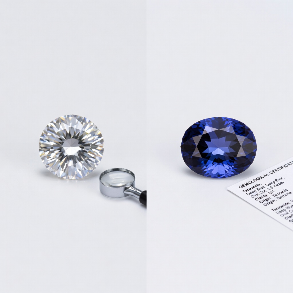 Diamond vs Tanzanite: Complete Gemstone Comparison