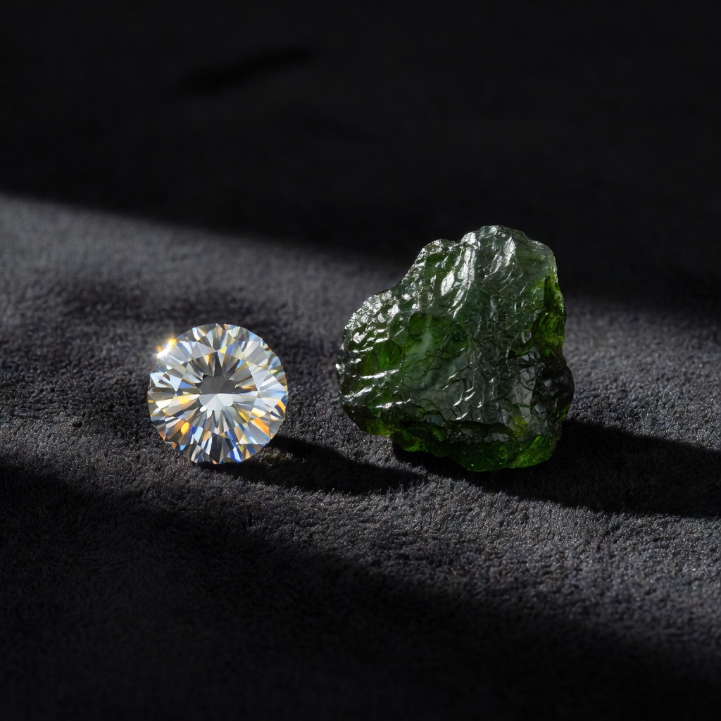 Diamond vs Tektite: The Ultimate Gemstone Battle