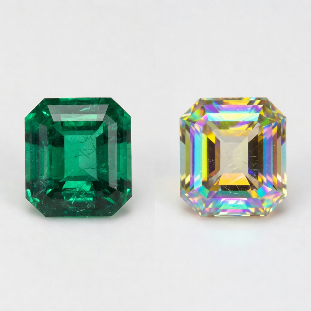 Emerald vs Mystic Topaz: Complete Comparison Guide