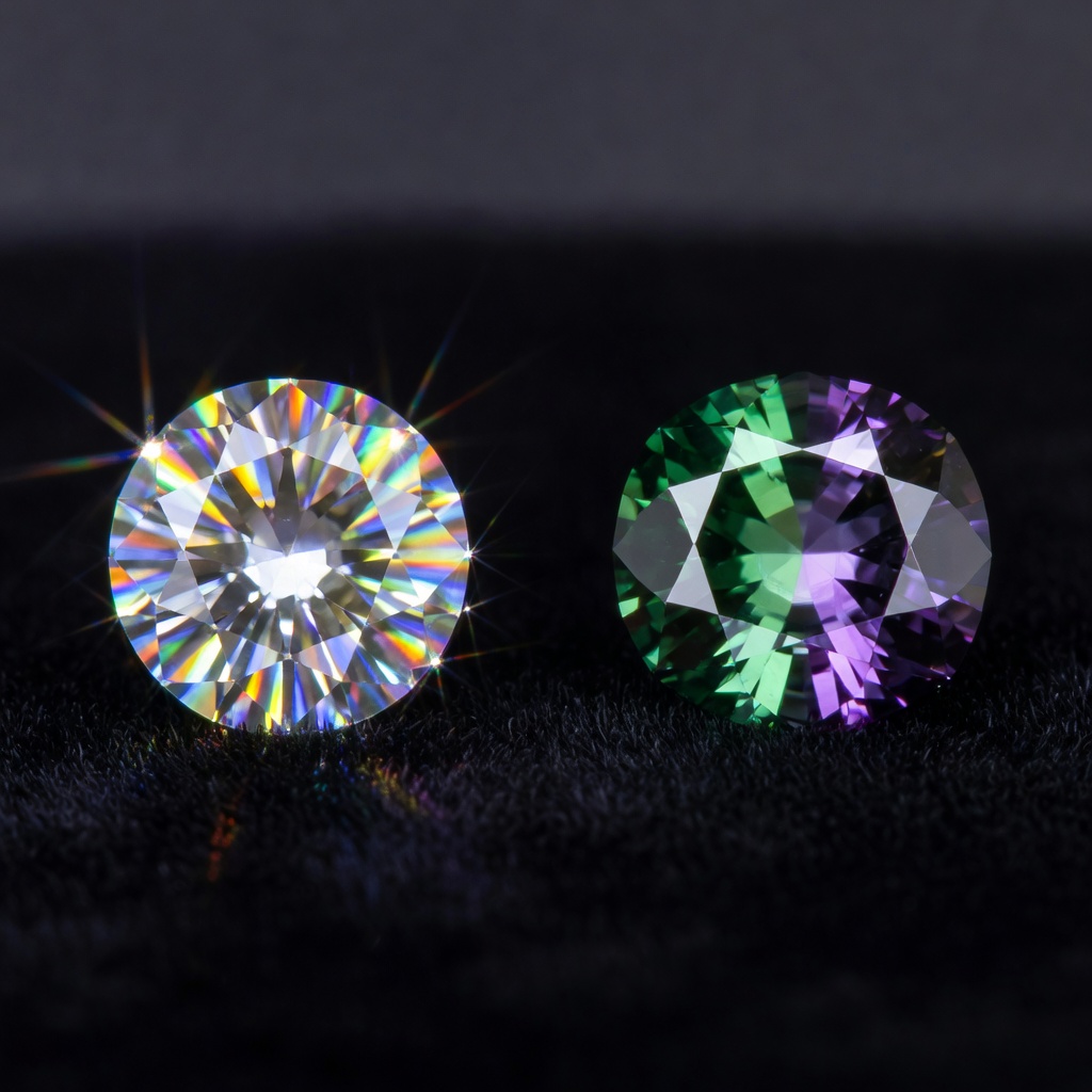 Moissanite vs Alexandrite: Which Gemstone Wins?