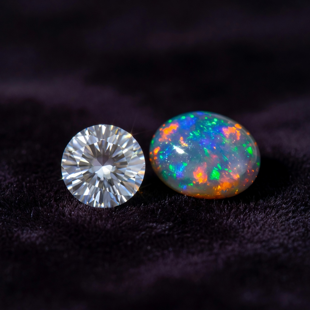 Moissanite vs Opal: Complete Buyer's Guide 2024
