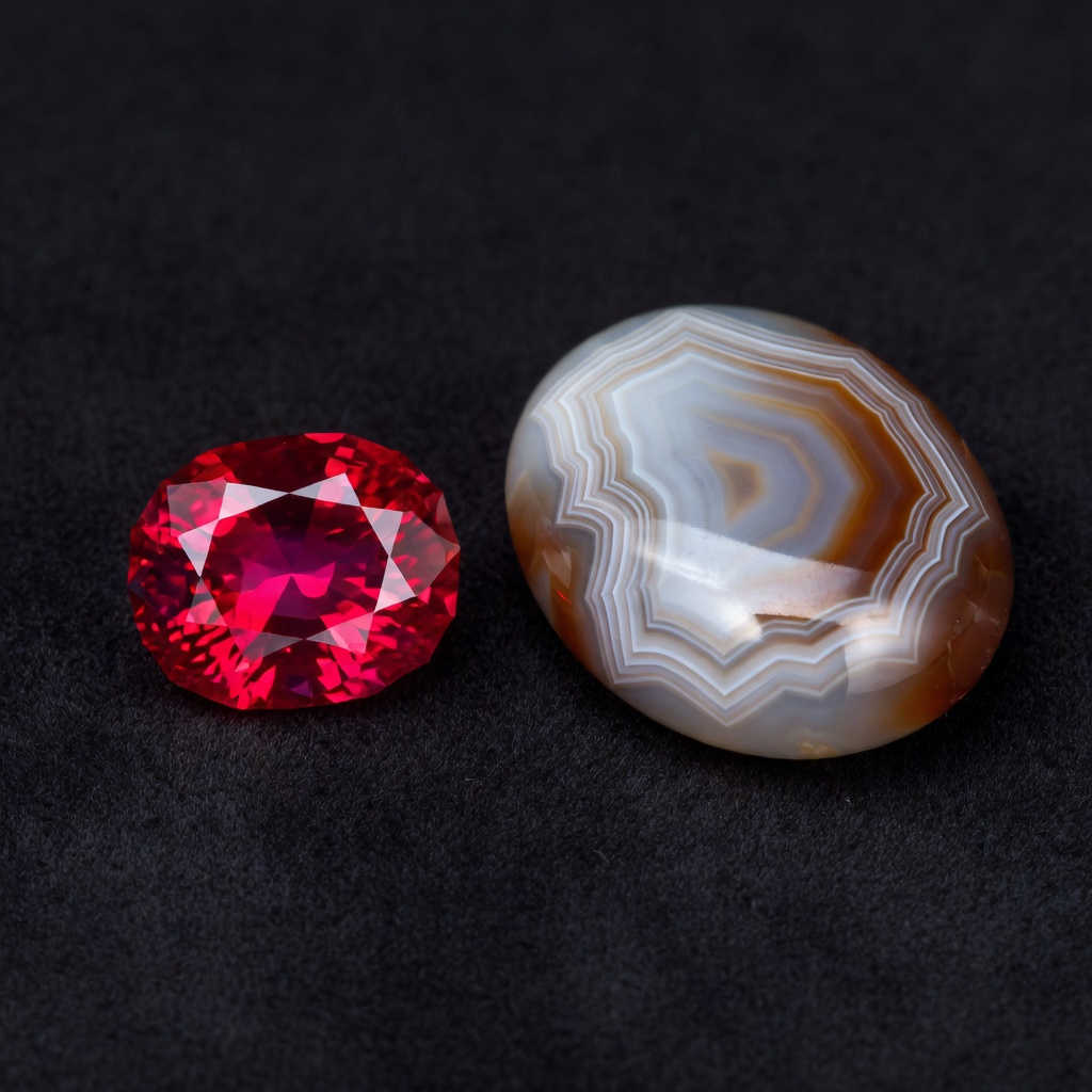 Ruby vs Agate: Complete Gemstone Comparison Guide