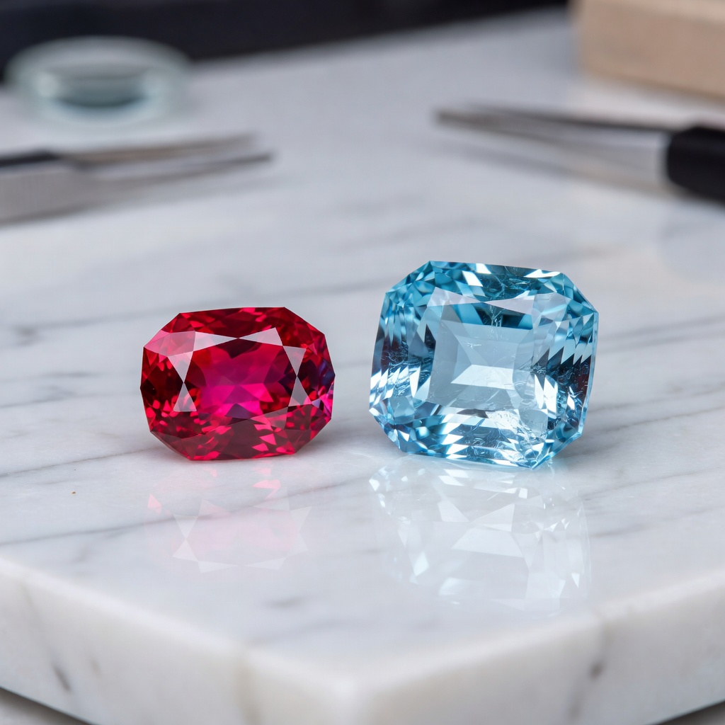 Ruby vs Aquamarine: The Ultimate Gemstone Comparison