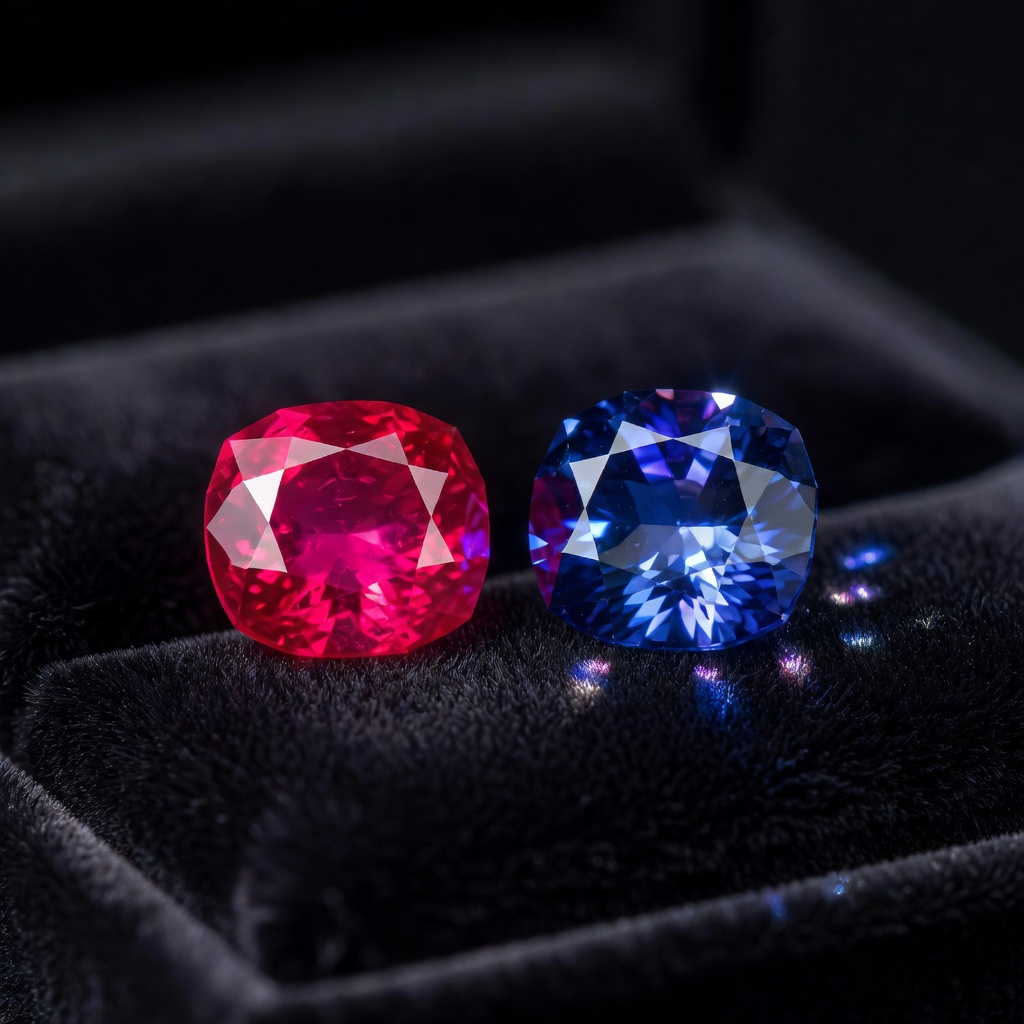 Ruby vs Benitoite: Comparing Red and Blue Treasures