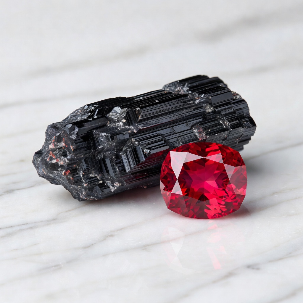 Ruby vs Black Tourmaline: The Ultimate Comparison