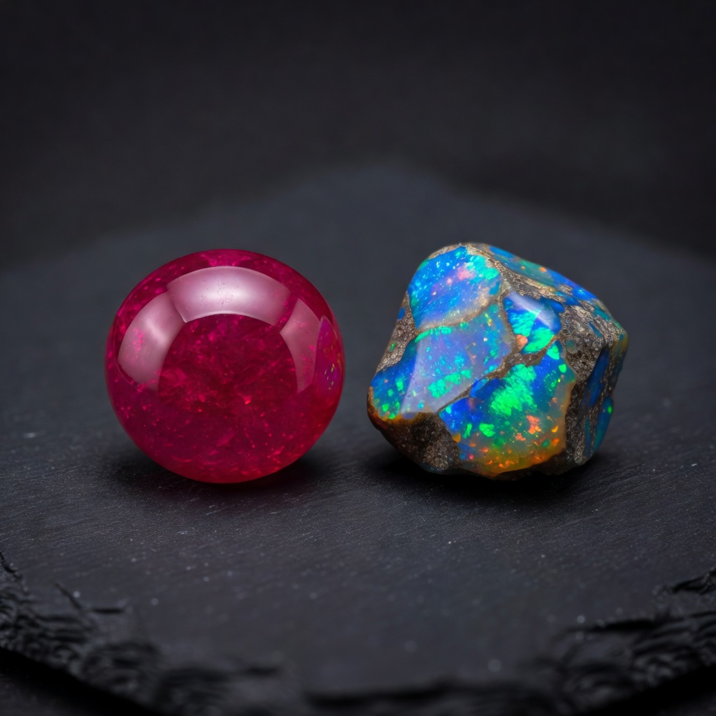 Ruby vs Boulder Opal: Which Gemstone Is Right for You?