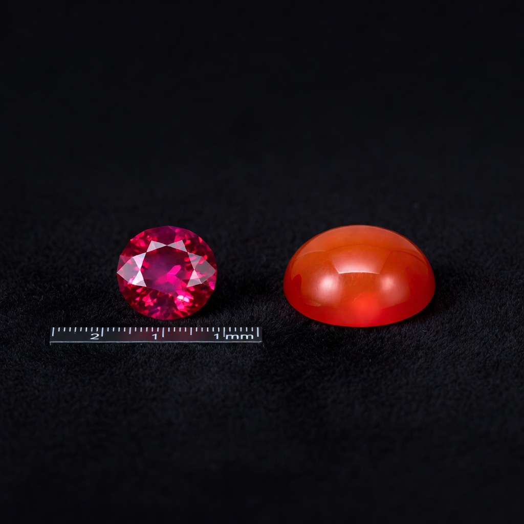 Ruby vs Carnelian: The Ultimate Red Gemstone Showdown