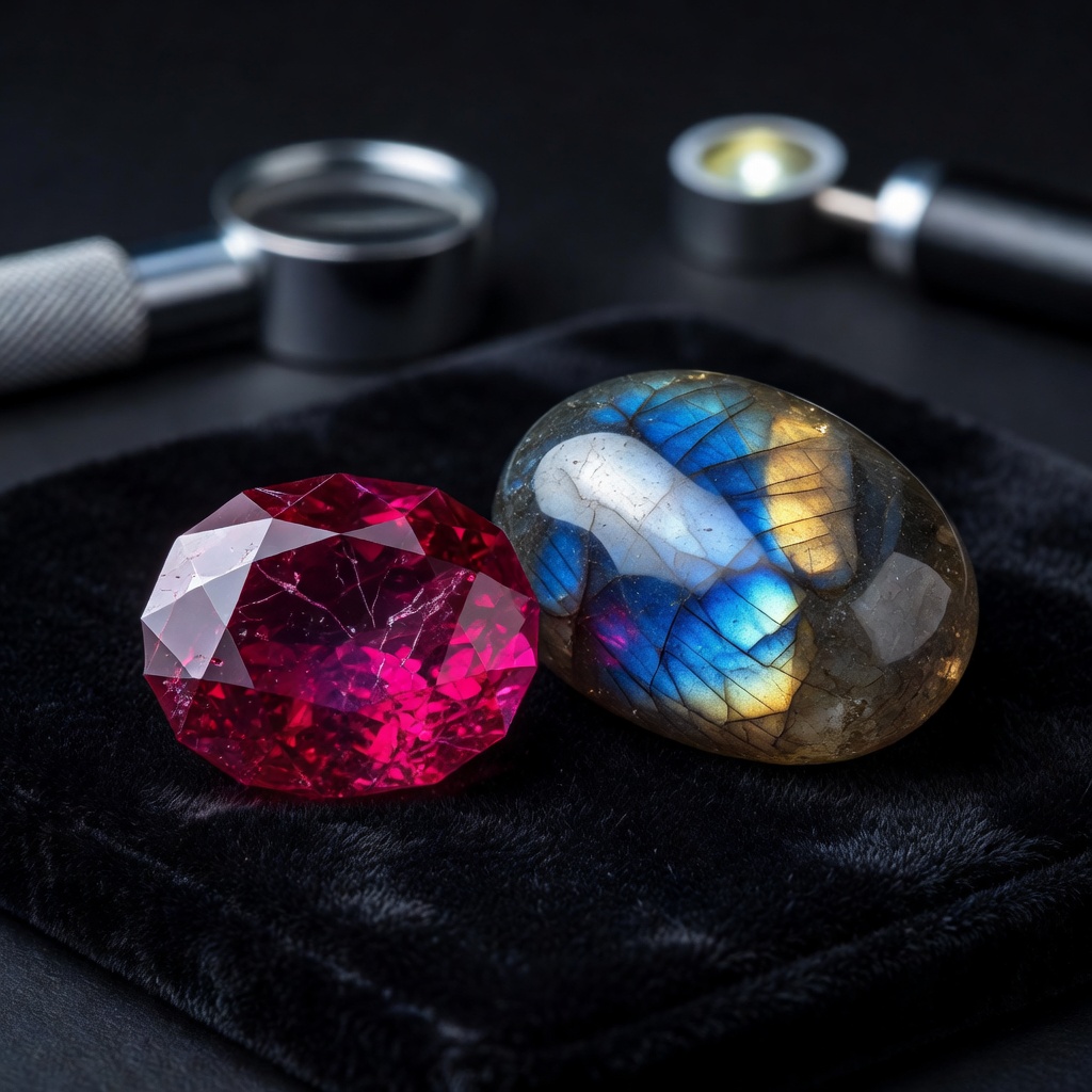 Ruby vs Labradorite: A Complete Gemstone Comparison