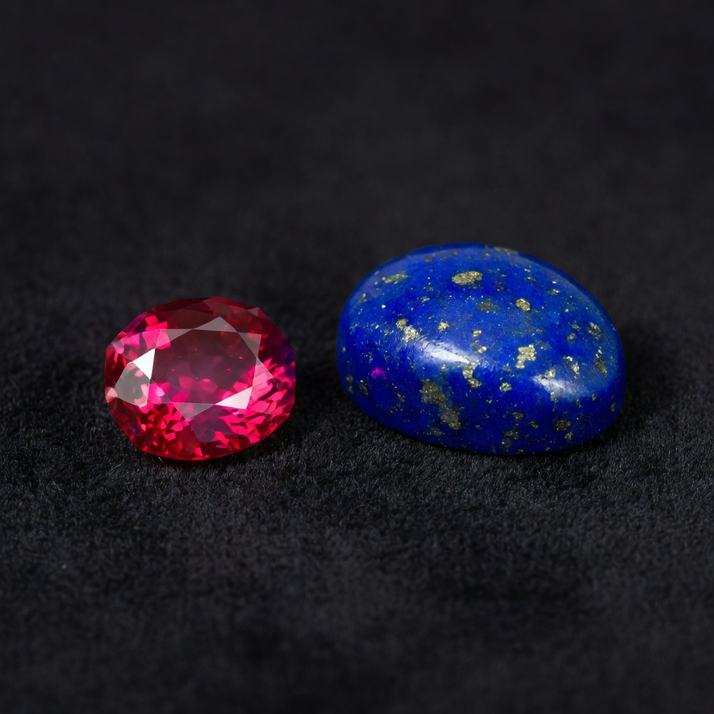 Ruby vs Lapis Lazuli: Complete Gemstone Comparison