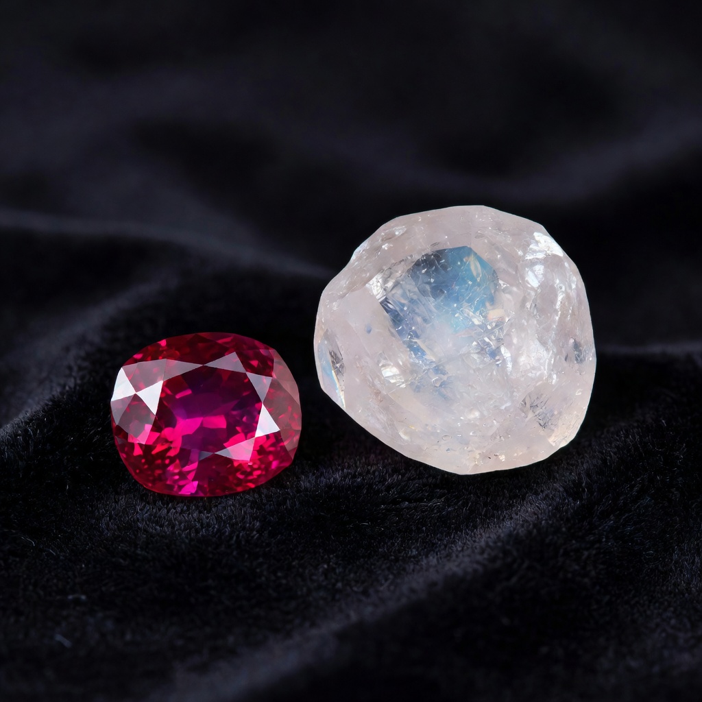 Ruby vs Milky Quartz: Complete Gemstone Comparison