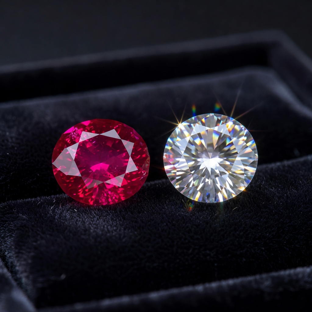 Ruby vs Moissanite: Which Gemstone Is Right for You?