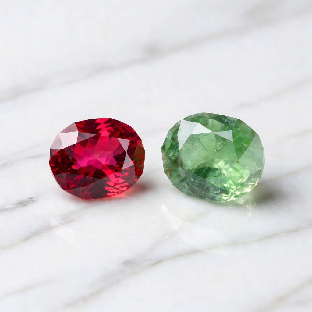 Ruby vs Prehnite: Complete Gemstone Comparison
