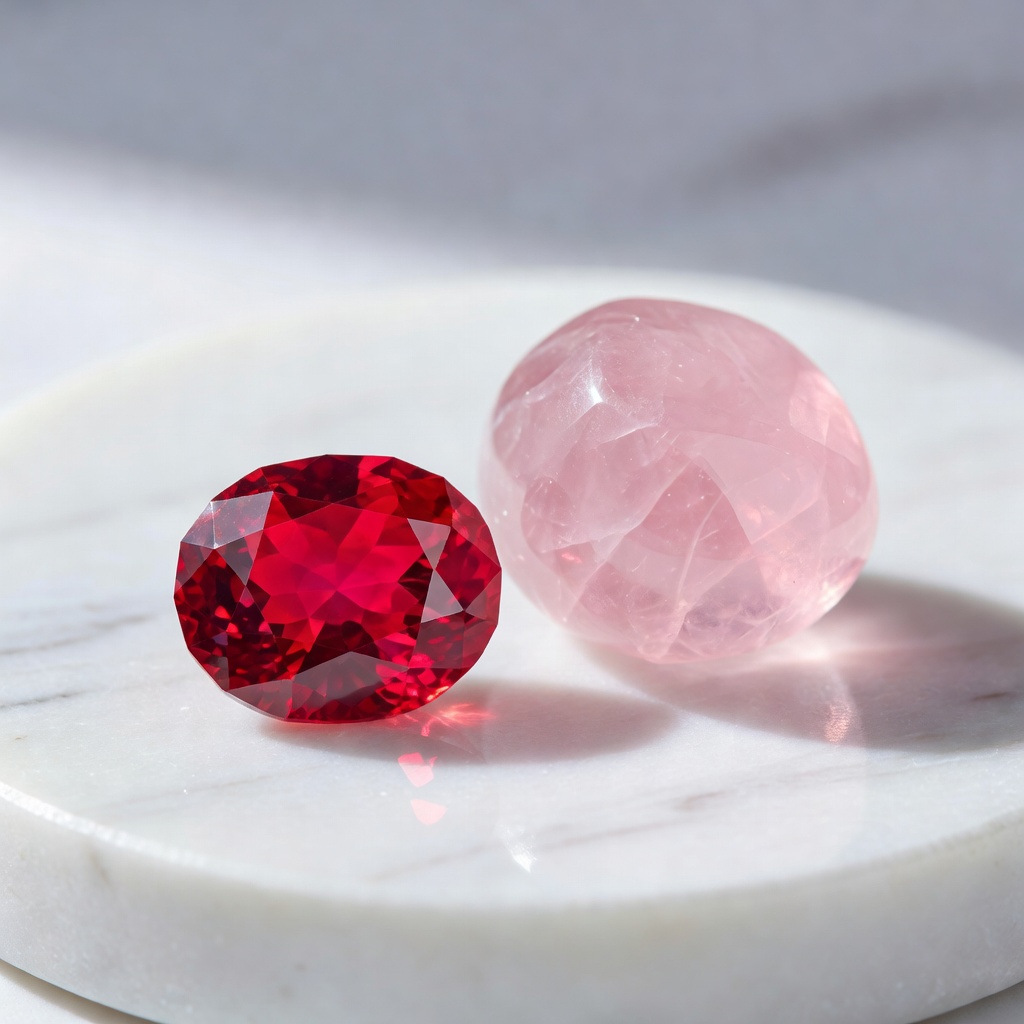 Ruby vs Rose Quartz: Complete Gemstone Comparison